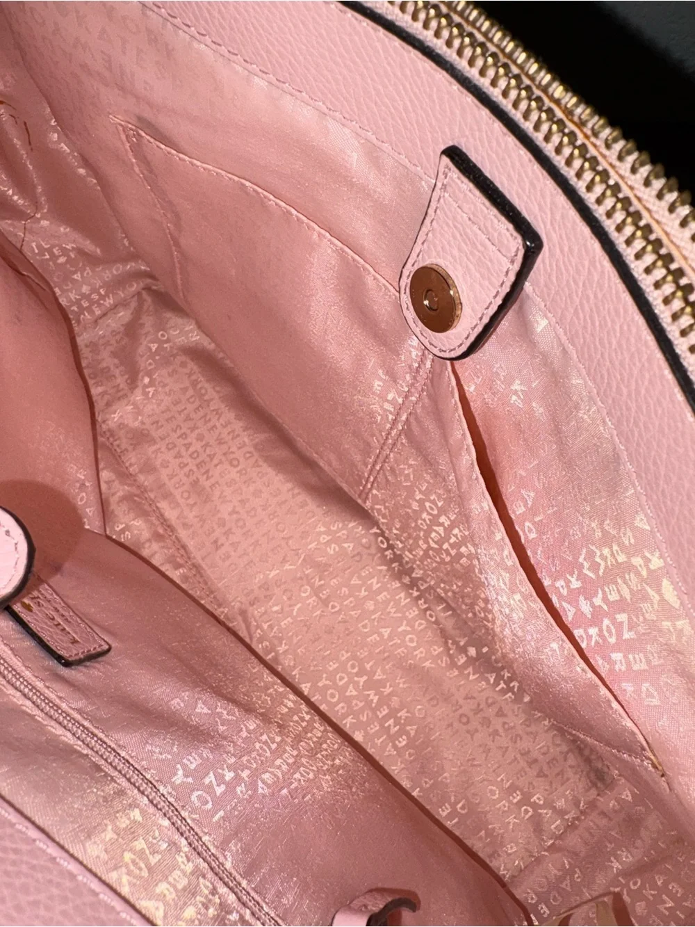 Kate Spade Leighann Mulberry Street Large Pink Leather Satchel